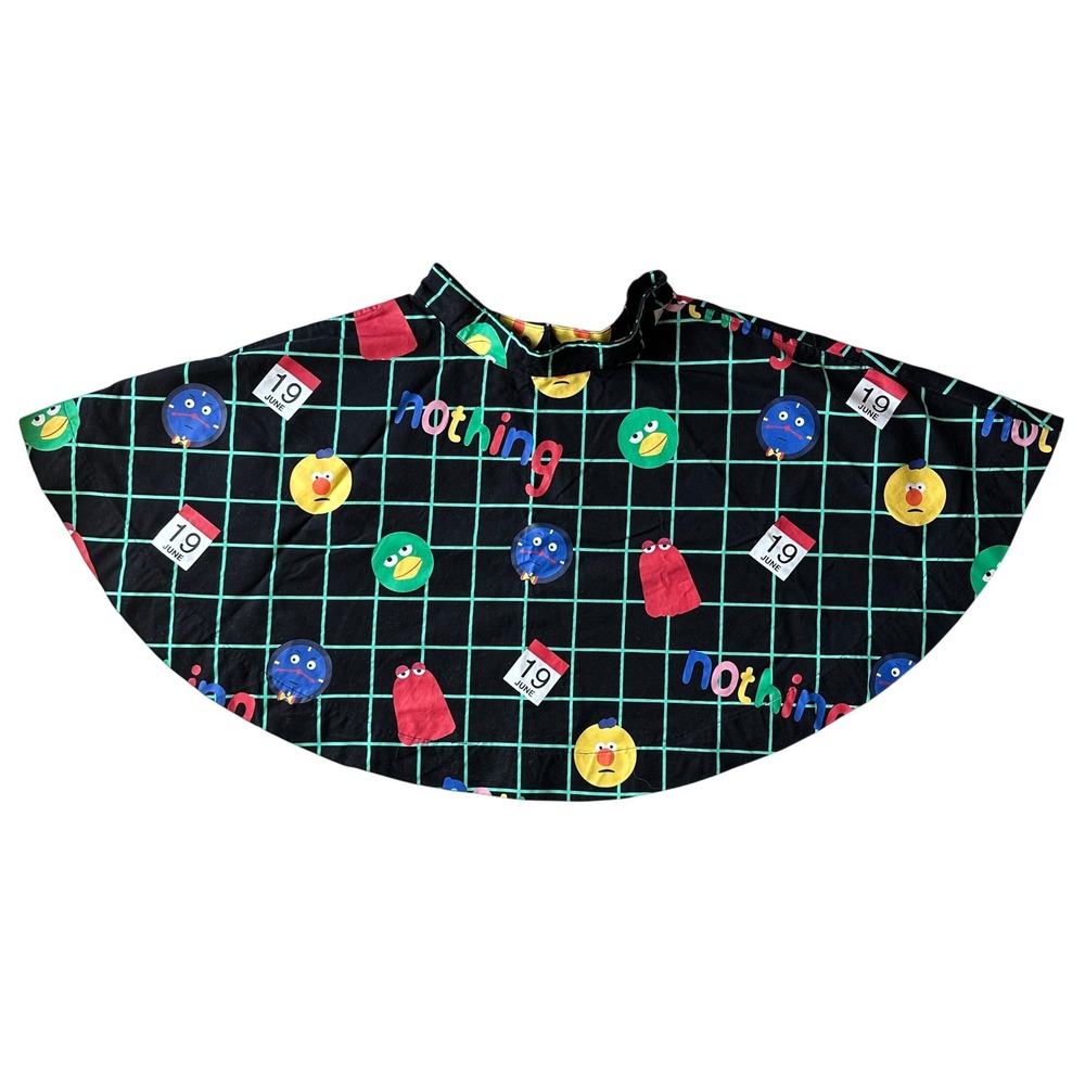 NWOT Lazy Oaf x DHMIS Don't Hug Me I'm Scared Grid Skirt Size XS